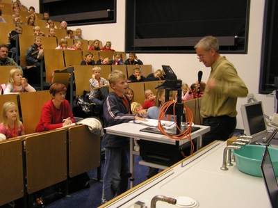 Kinder-Universität in Potsdam. Foto: A. Schulze/AIP