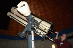 Teleskop auf dem Argelander Institut